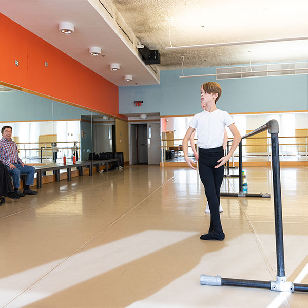 CityDance pre-conservatory ballet for those identifying as male