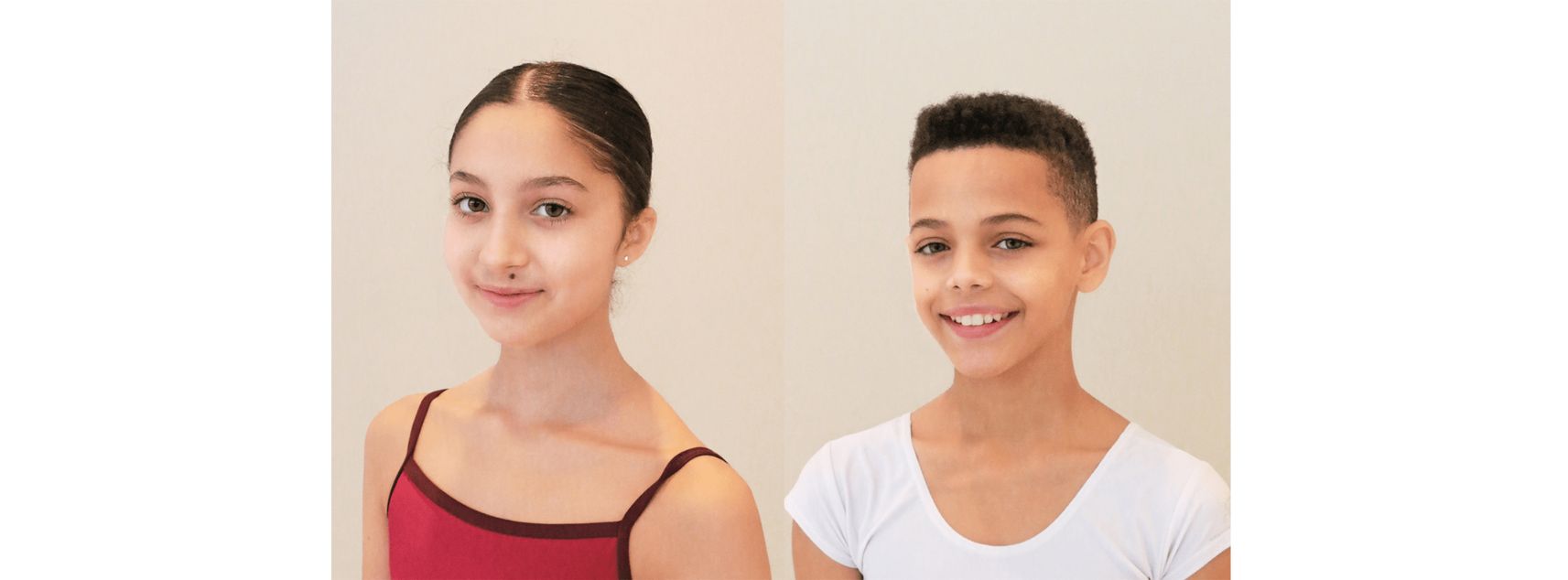 Conservatory Dancers Corbin Holloway and Ella Berton